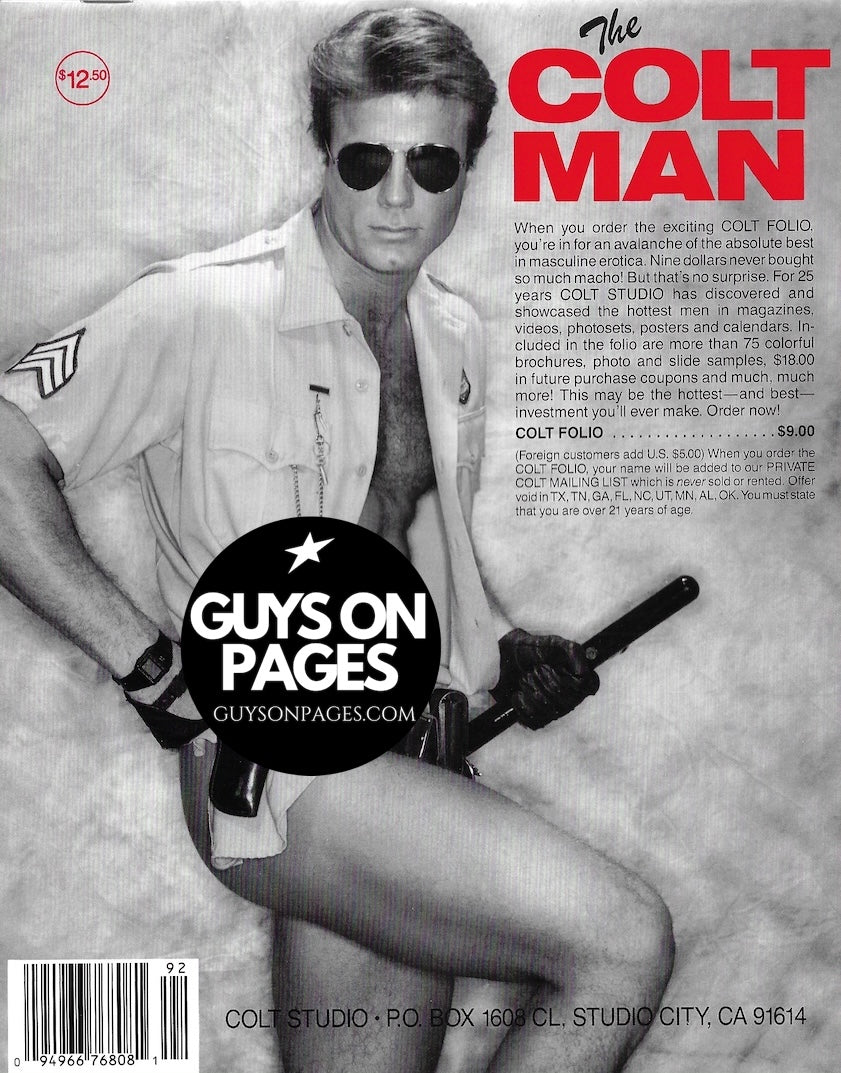 Colt Calendar 1992 - Colt Leather
