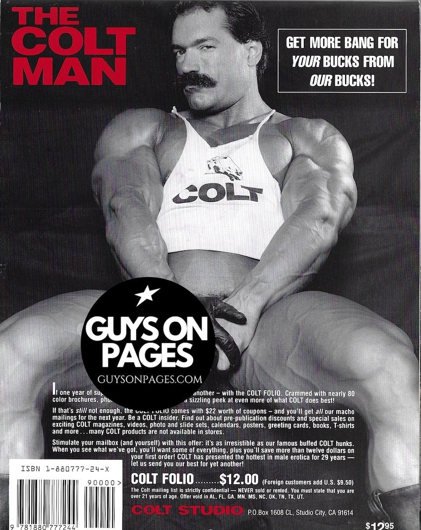 Colt Calendar 1996 - Colt Leather Tony Ganz
