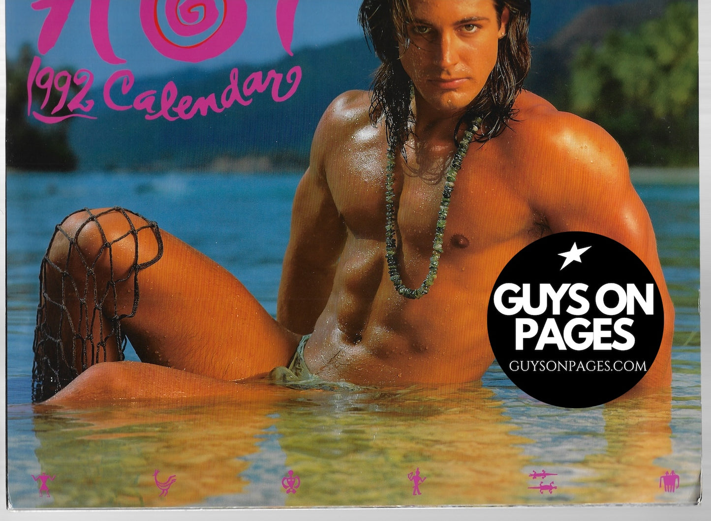 Chippendales HOT Calendar 1992