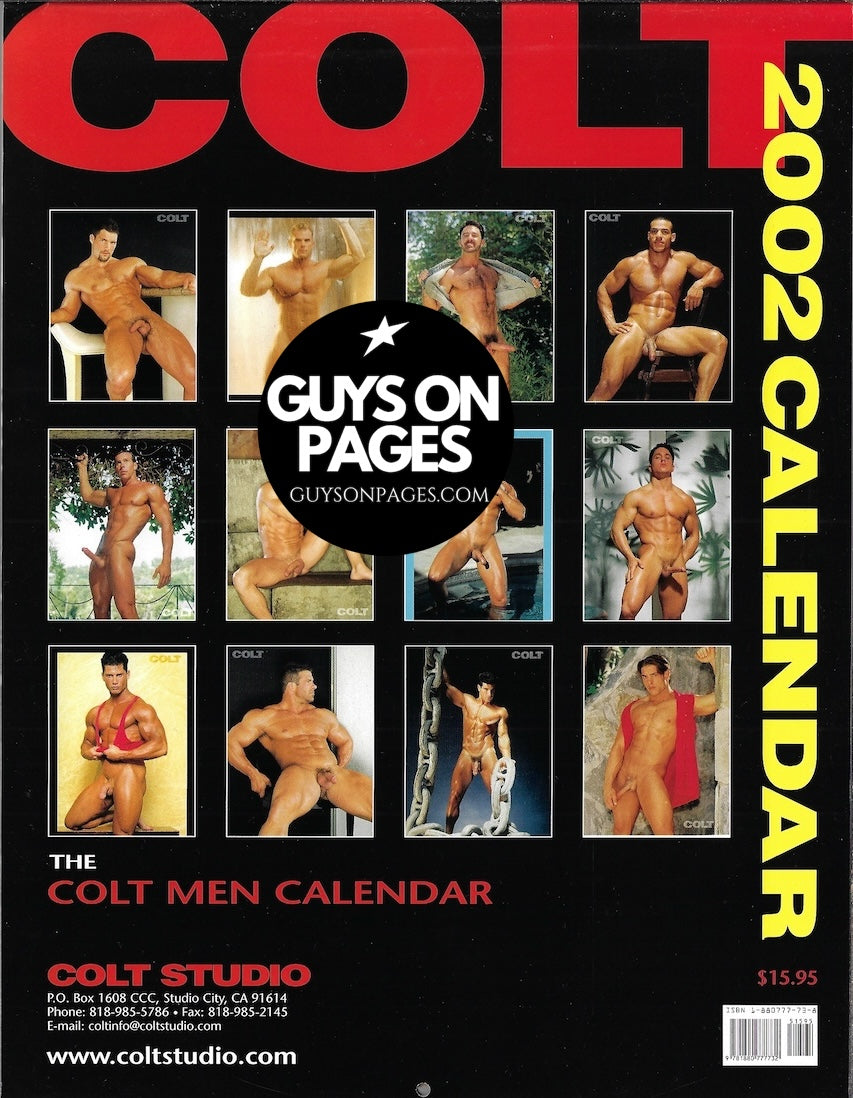Colt Calendar 2002 - Colt Men