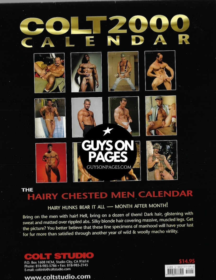 Colt Calendar 2000 - Hairy Chested Men