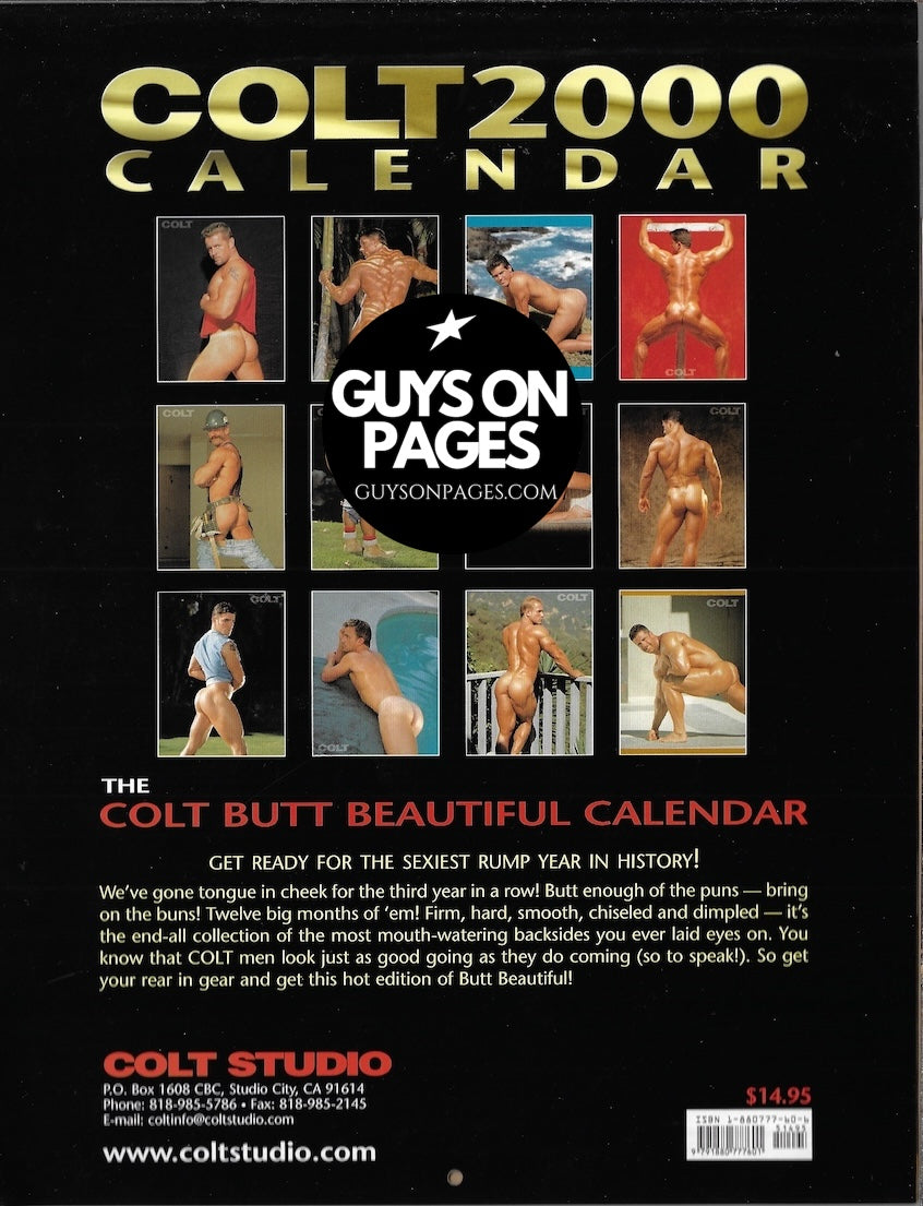 Colt Calendar 2000 - Butt Beautiful