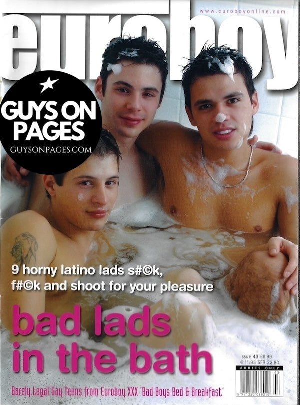 Euroboy Magazine 43 - Bad Lads In The Bath