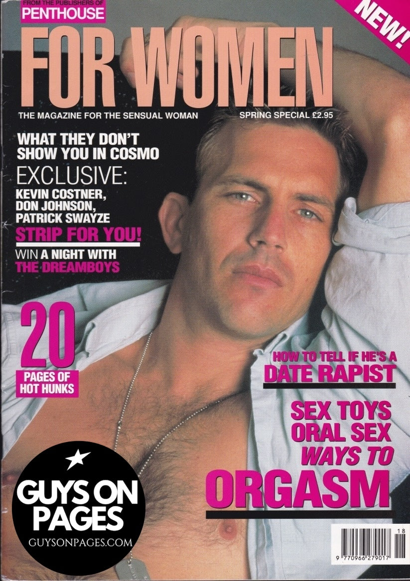 For Women Magazine - KEVIN COSTNER Enzo Junior PETER ASHWORTH