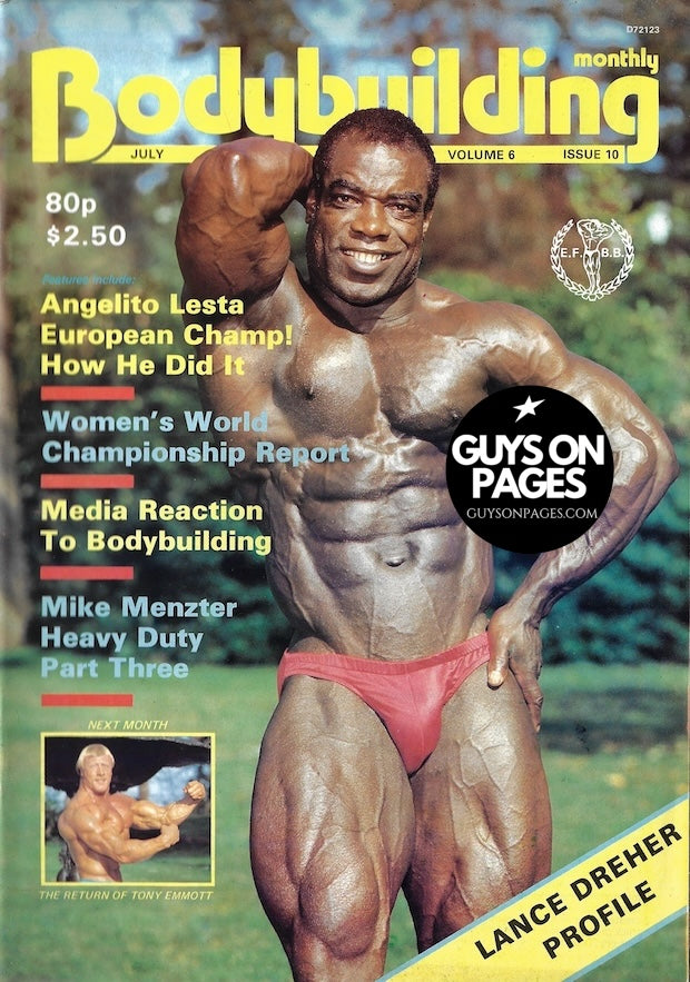 Bodybuilding Monthly Magazine - Johnny Fuller