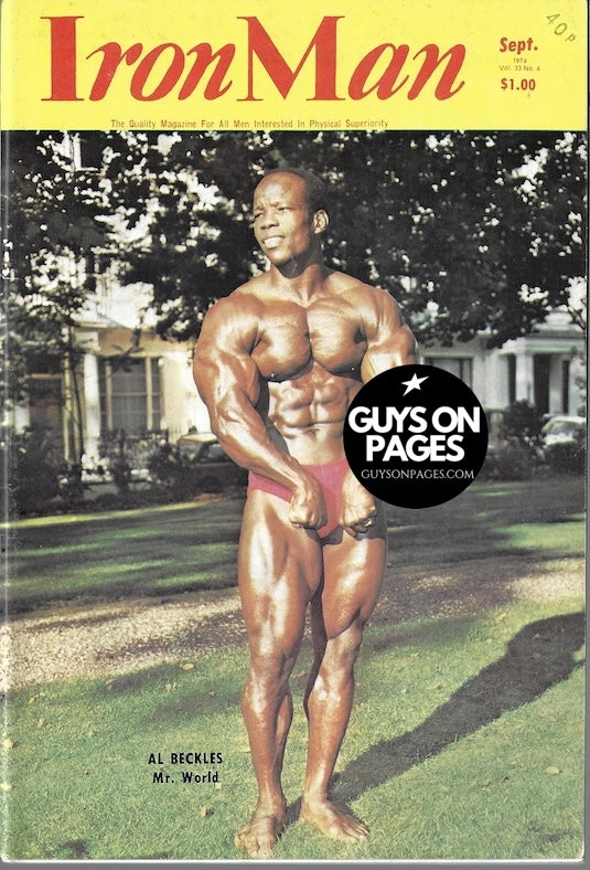 Iron Man Magazine 1974 - Albert Beckles