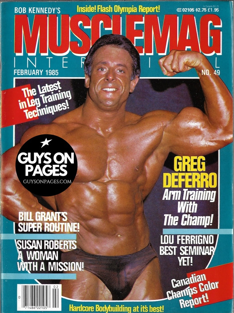 Muscle Mag International 1985 - Greg DeFerro