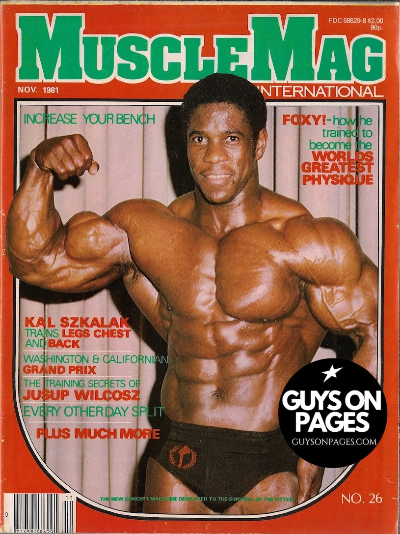Muscle Mag International 1981 - Bertil Fox