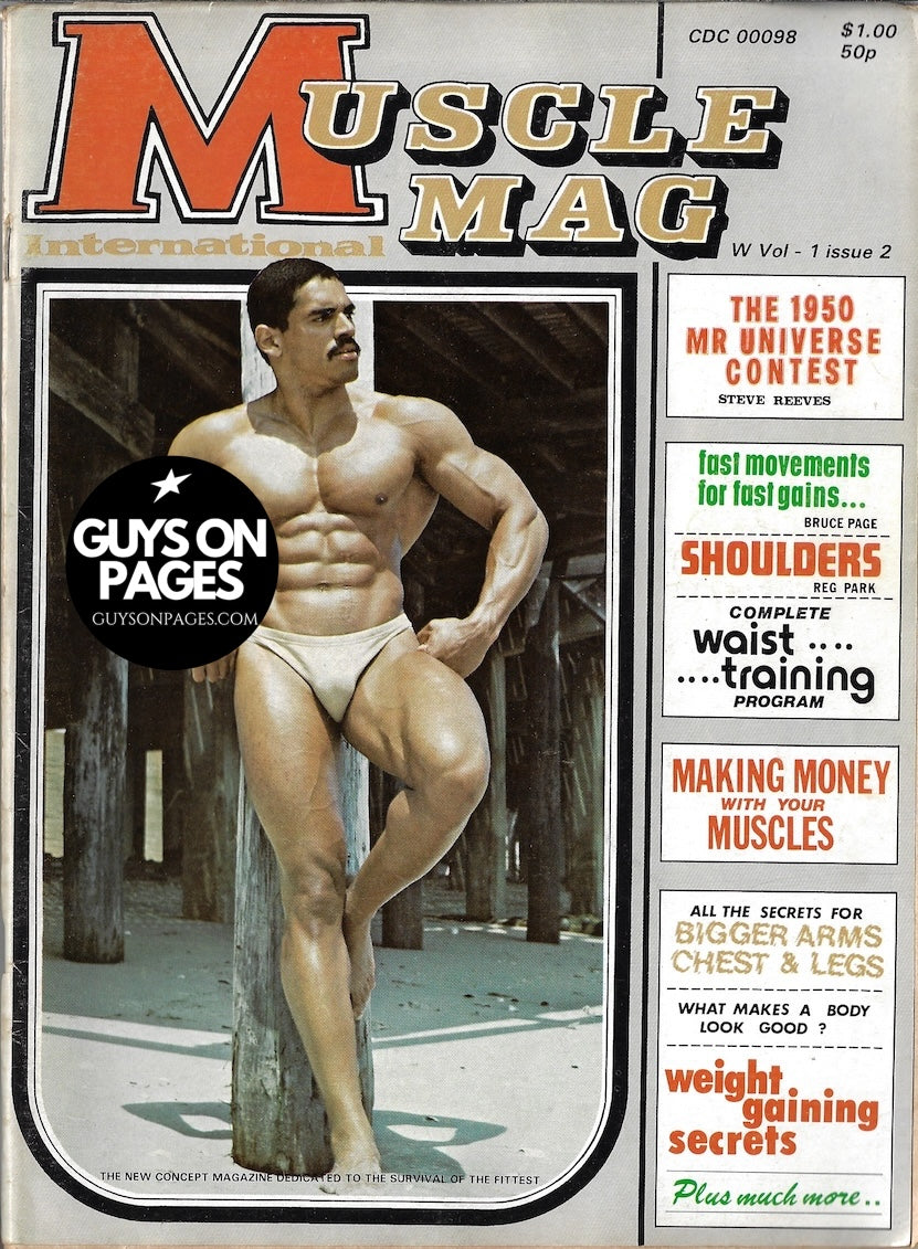 Muscle Mag International 1974 - Rafael Olivera