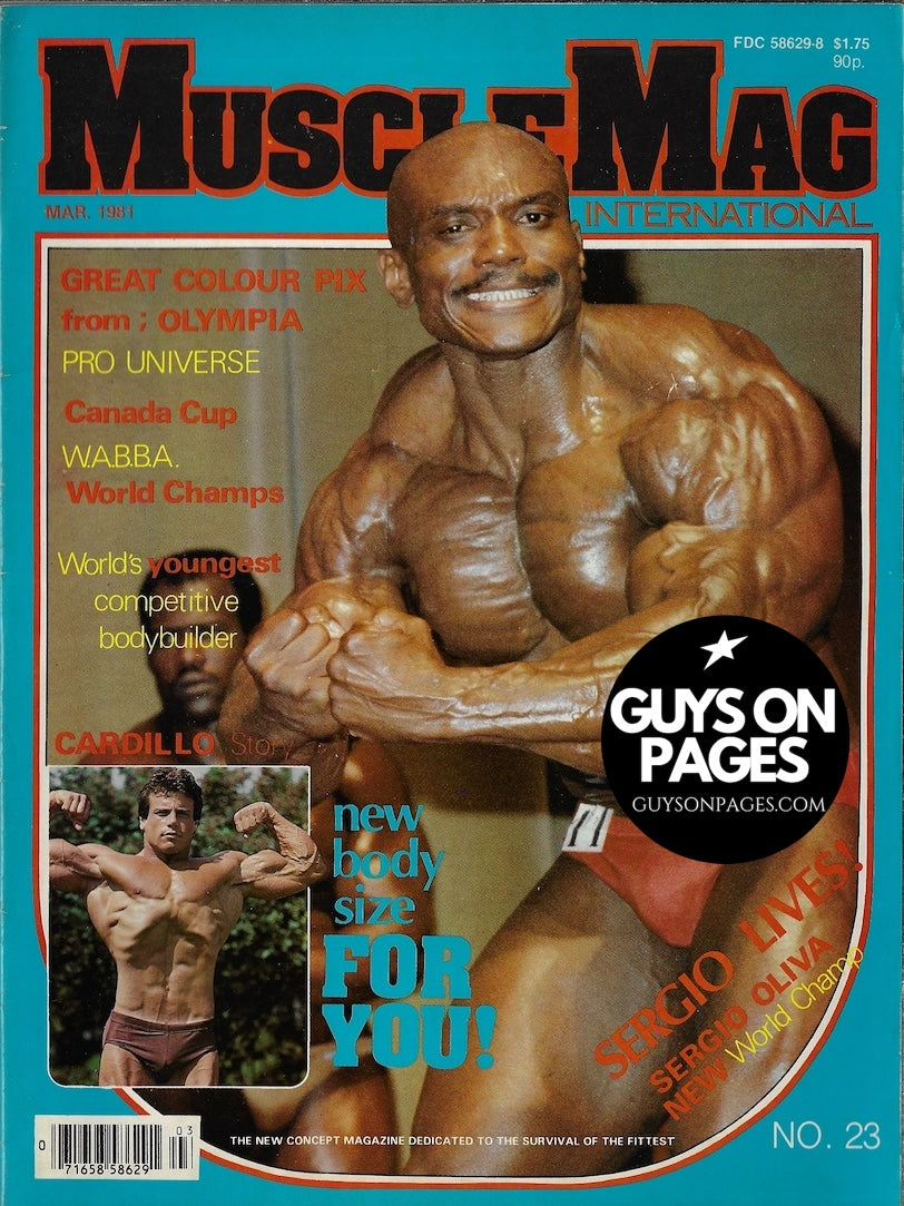 Muscle Mag International 1981 - Sergio Oliva