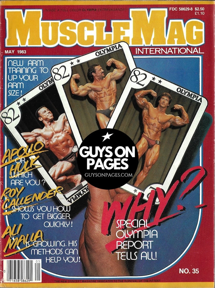 Muscle Mag International 35 - Mr Olympia Frank Zane
