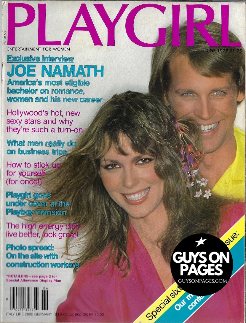 Playgirl Magazine - Joe Namath