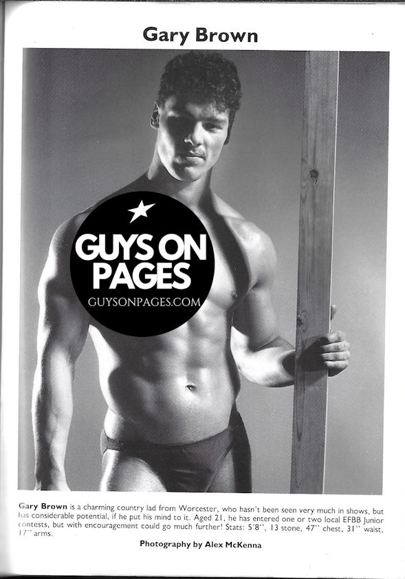 Muscle Photo Magazine - Steve Avery 1984