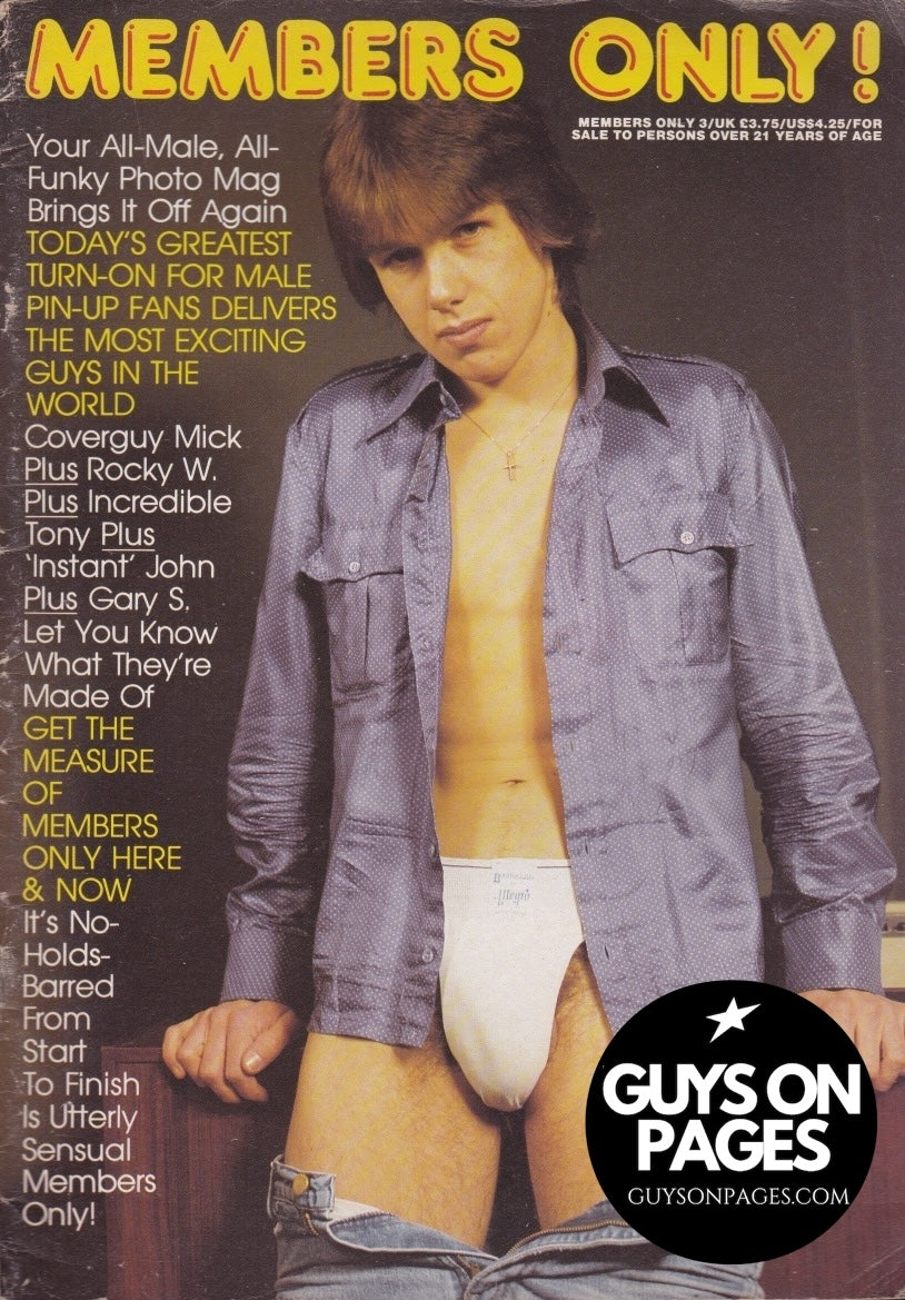 Members Only Magazine - Mick GARY Rocky Williams