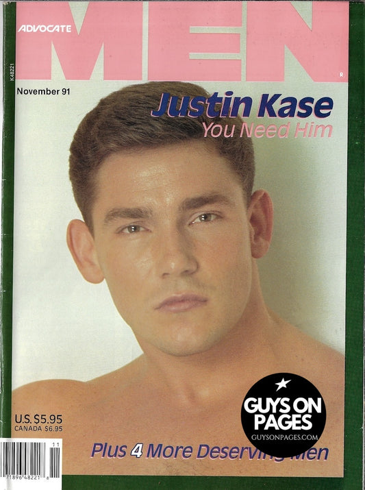 Advocate Men Magazine - Justin Kase
