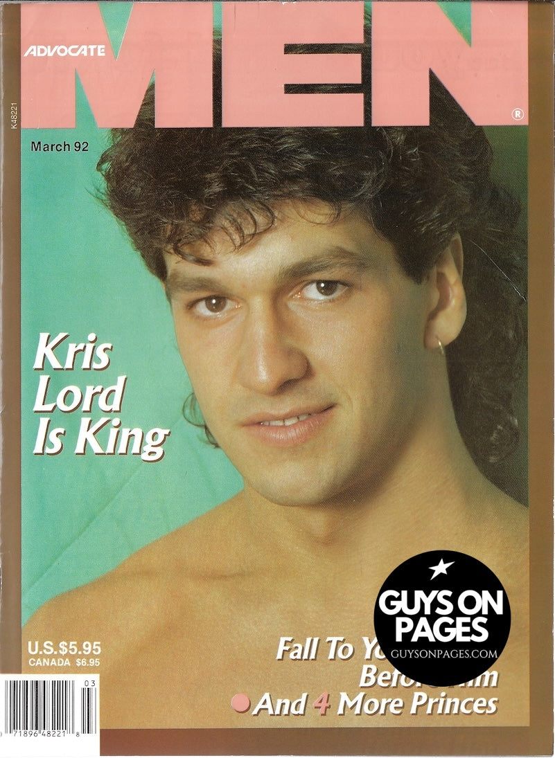 Advocate Men Magazine - Kris Lord