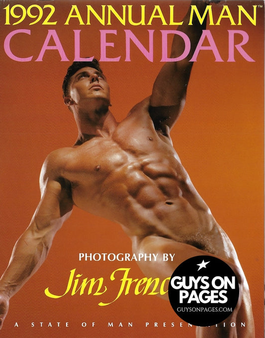 Jim French Calendar 1992 - Annual Man