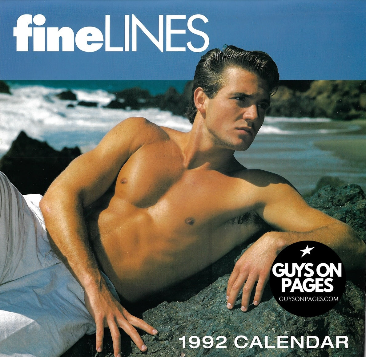 Fine Lines Calendar 1992 Male Models
