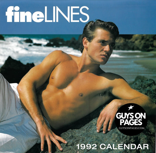 Fine Lines Calendar 1992 Male Models