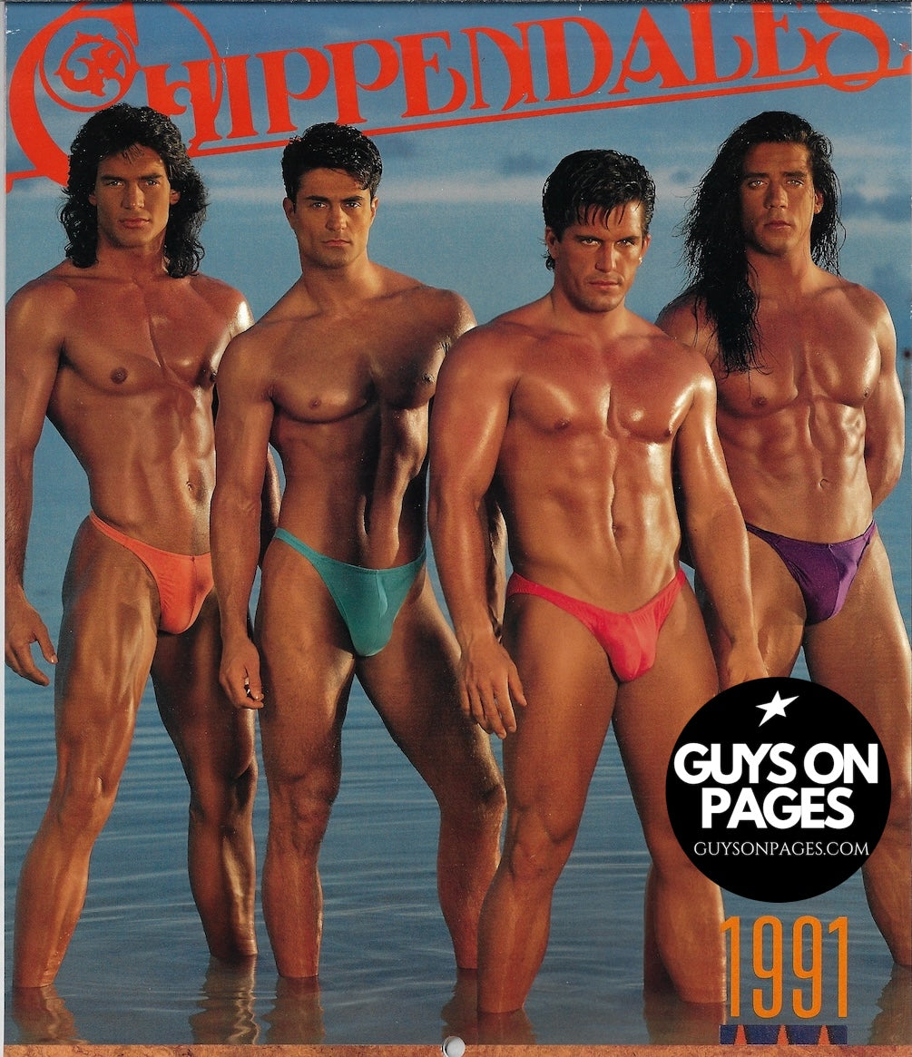 Chippendales Calendar 1991