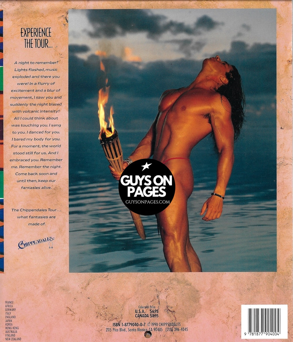 Chippendales Calendar 1991