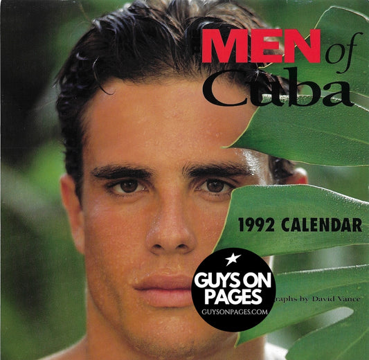 Men Of Cuba Calendar 1992 Male Models