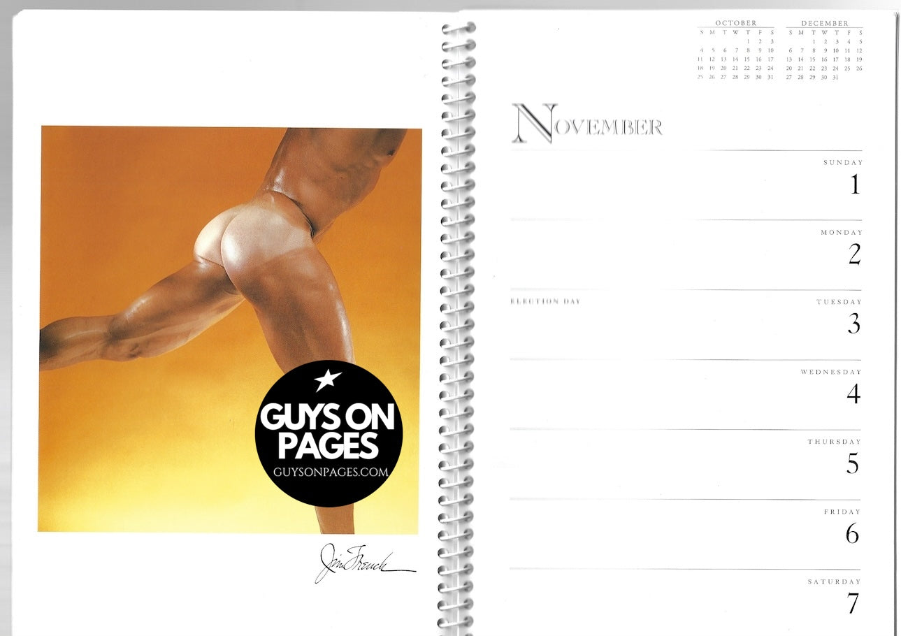 1998 Annual Man Desk Calendar - Jim French