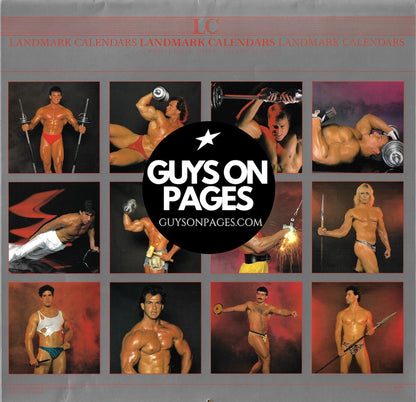Bodybuilding Calendar 1988 - Bruce Curtis