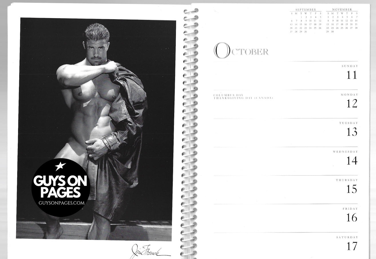 1998 Annual Man Desk Calendar - Jim French