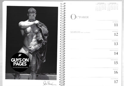 1998 Annual Man Desk Calendar - Jim French