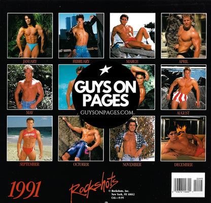 The Incredible Men Of Rockshots Calendar 1991 Tracy James