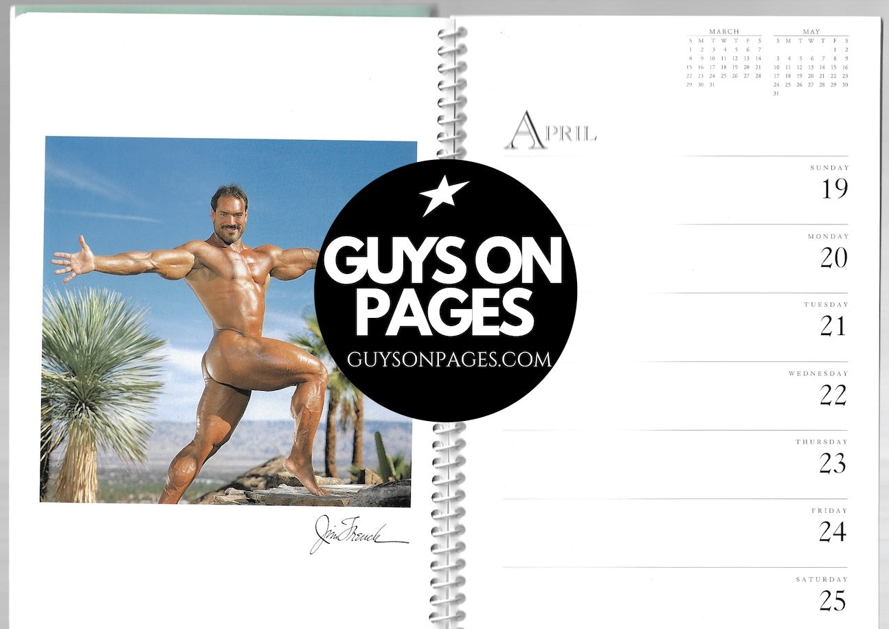 1998 Annual Man Desk Calendar - Jim French
