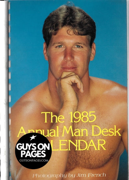 1985 Annual Man Desk Calendar - Jim French