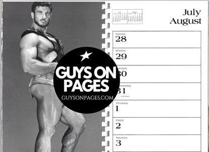 1985 Annual Man Desk Calendar - Jim French