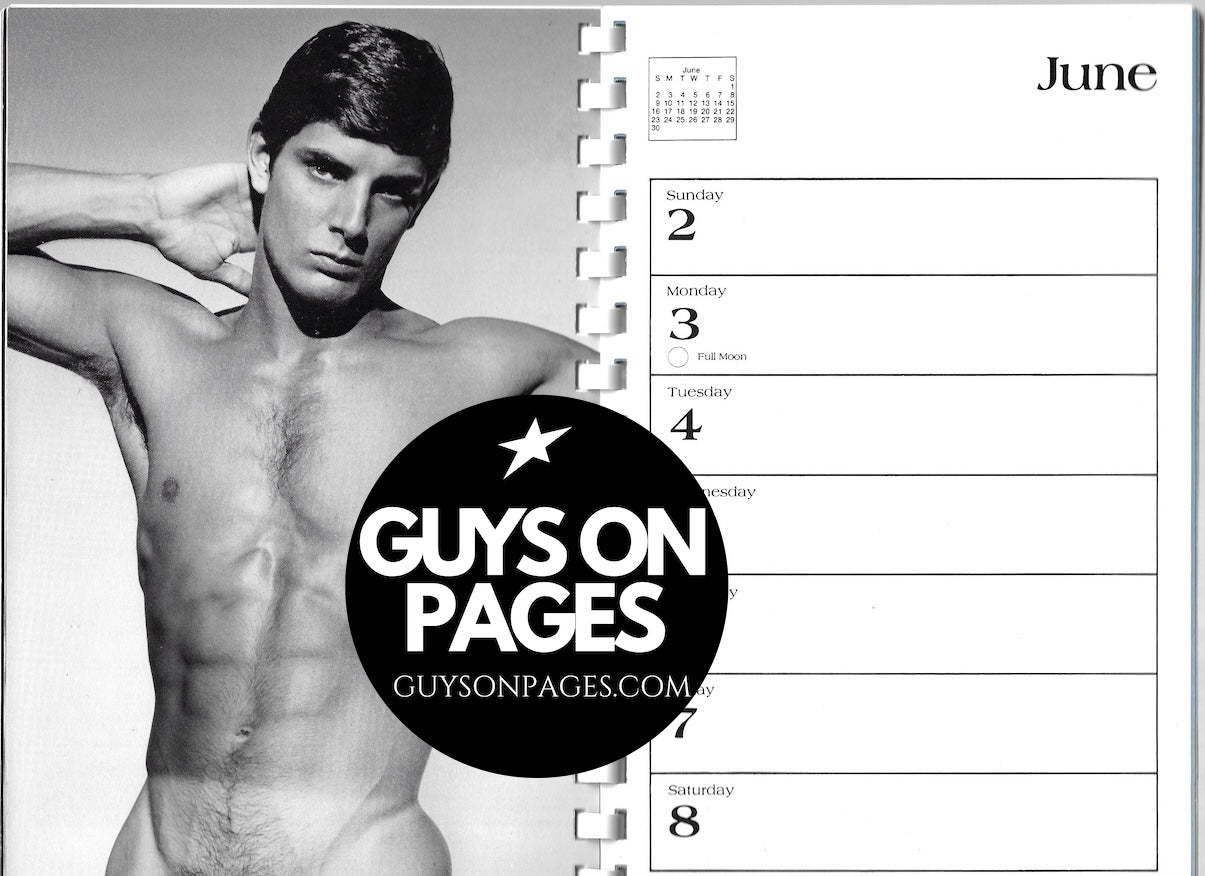 1985 Annual Man Desk Calendar - Jim French