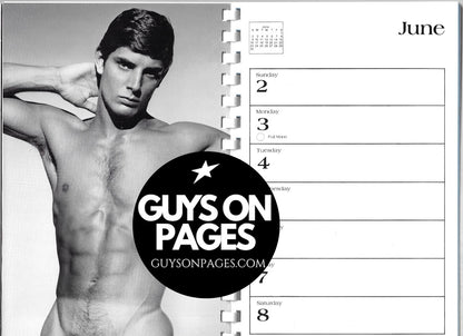 1985 Annual Man Desk Calendar - Jim French