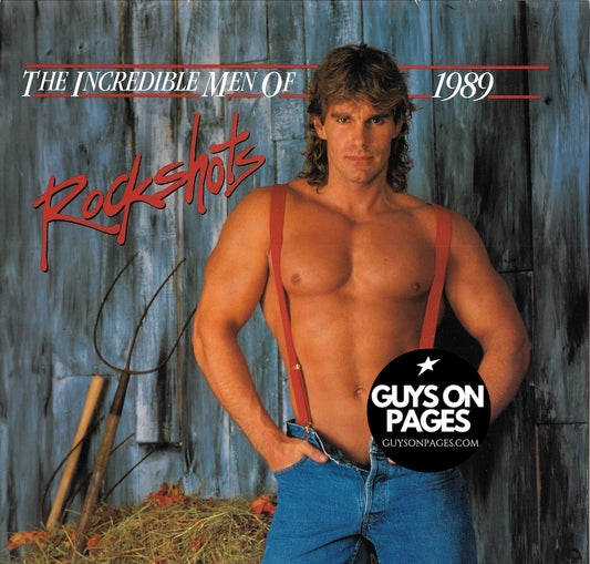 The Incredible Men Of Rockshots Calendar 1989
