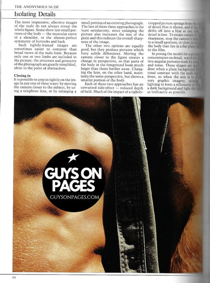 Photographing the Male Book - Ricardo Juan-Carlos