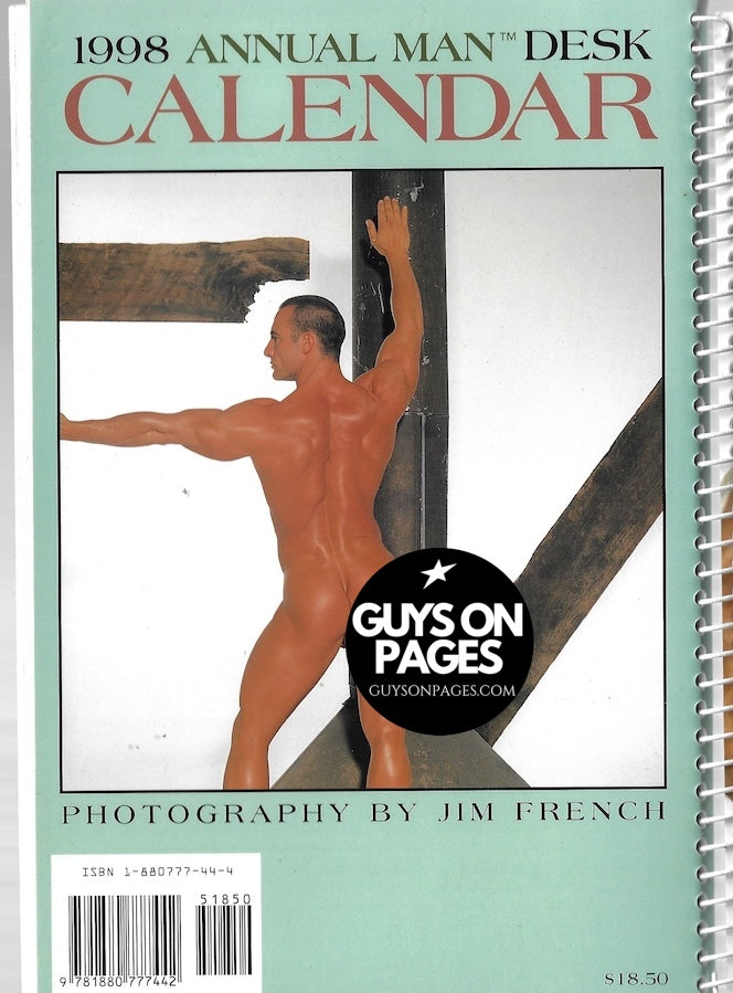 1998 Annual Man Desk Calendar - Jim French