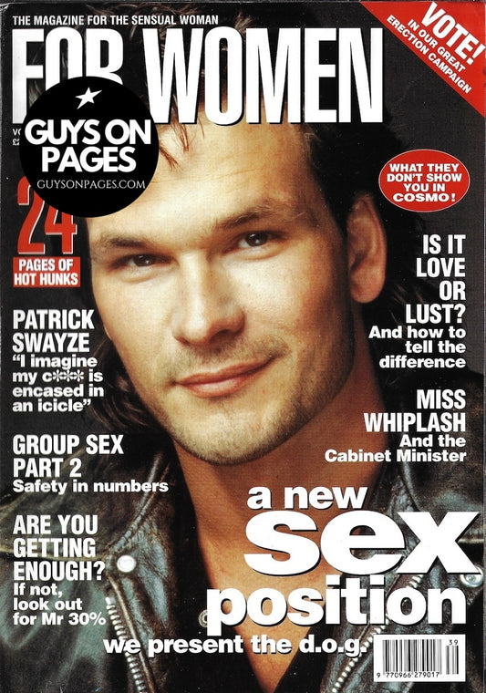 For Women Magazine - Patrick Swayze