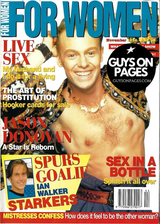 For Women Magazine - Jason Donovan SPURS Ian Walker
