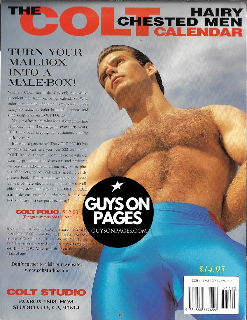 Colt Calendar 1998 - Colt Hairy Chested Men