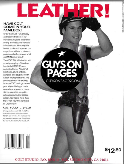 Colt Calendar 1993 - Leather