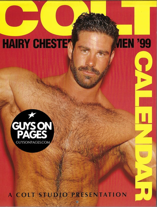 Colt Calendar 1999 - PETE KUZAK Hairy Chested Men