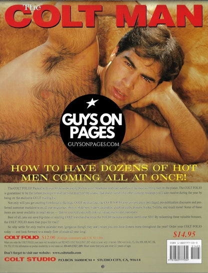 Colt Calendar 1999 - PETE KUZAK Hairy Chested Men