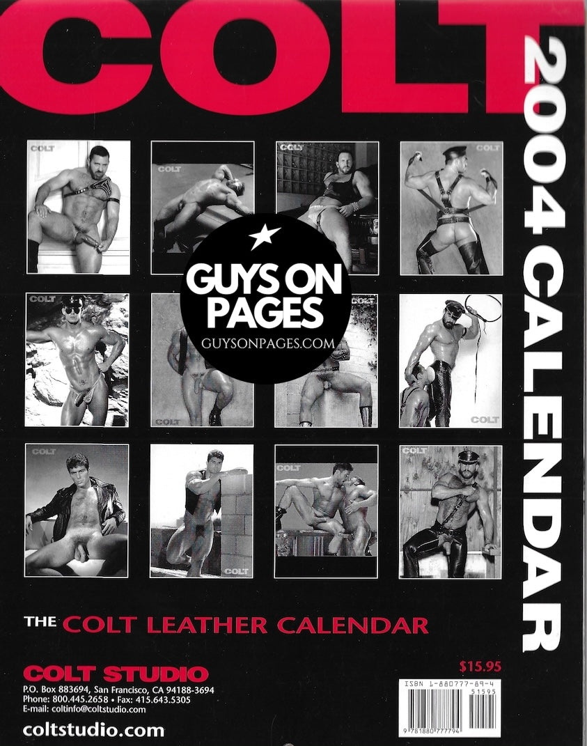 Colt Calendar 2004 - Colt Leather