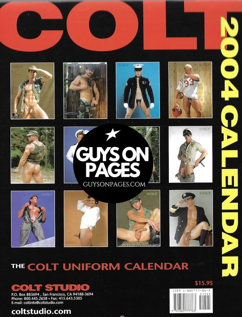Colt Calendar 2004 - Colt Men In Uniform