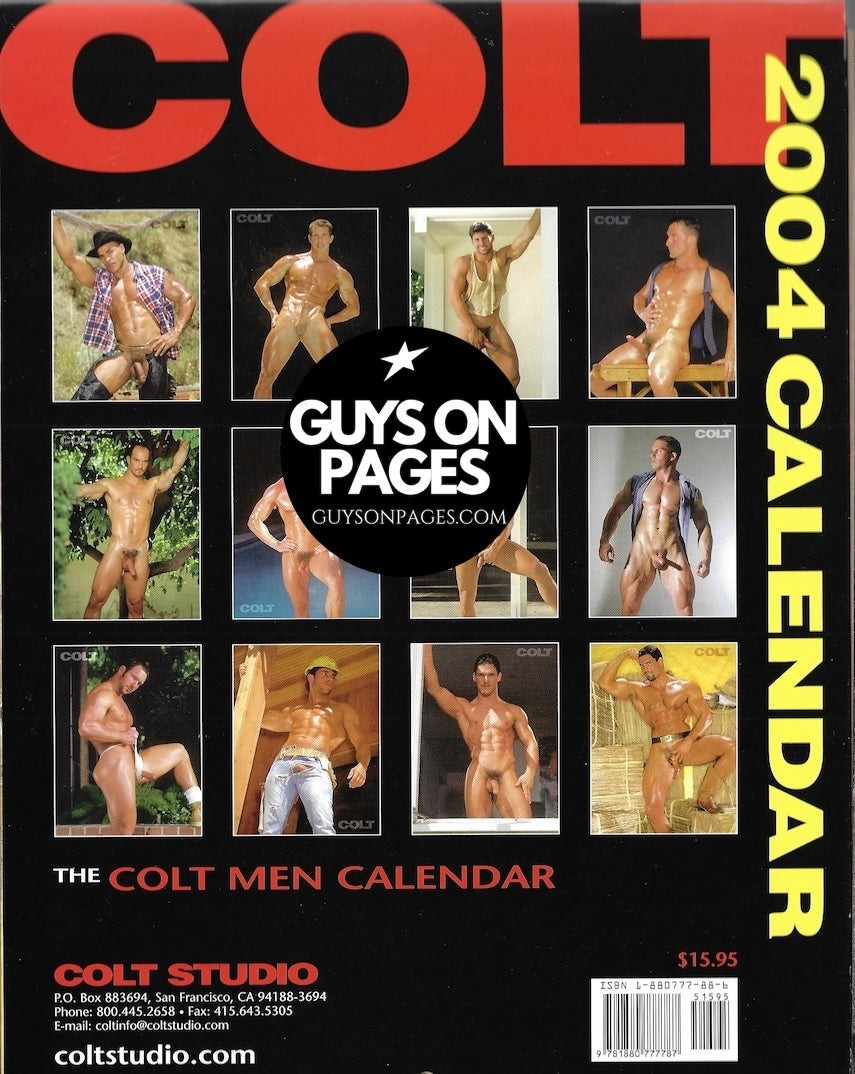 Colt Calendar 2004 - Colt Men John Antorino