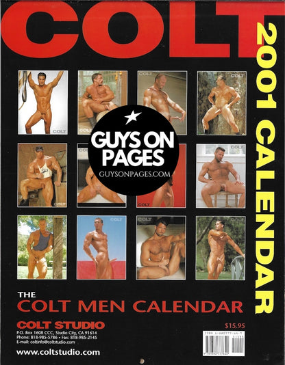 Colt Calendar 2001 - Colt Men
