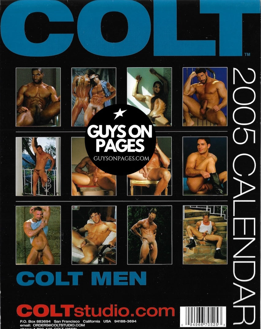 Colt Calendar 2005 - Colt Men Dave Angelo